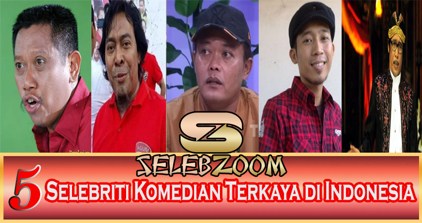 5 Selebriti Komedian Terkaya Di Indonesia