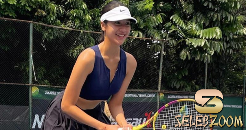 Anya Geraldine dan Sensasi Bermain Tenis