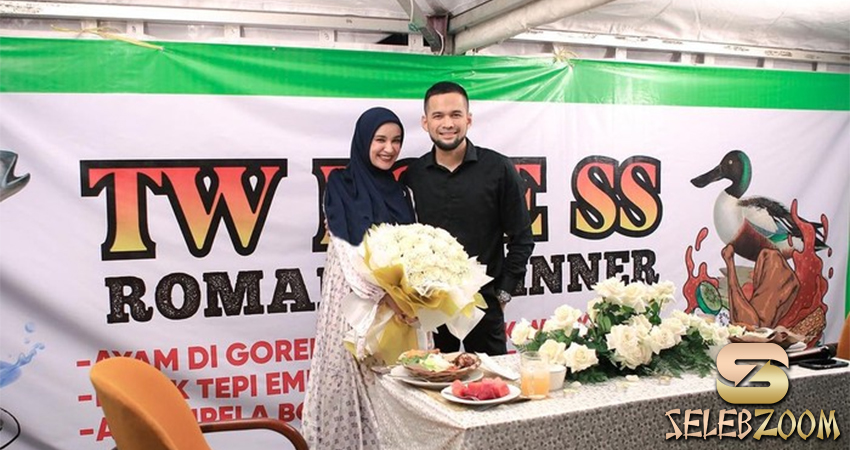 10 Tahun Pernikahan Teuku Wisnu & Shireen Dinner Romantis