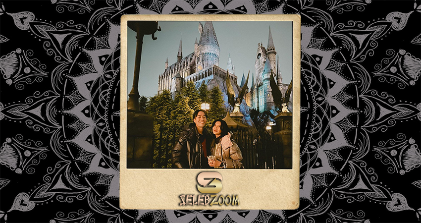 Vidi Aldiano Dan Sheila Dara Berkunjung Ke Kastil Harry Potter